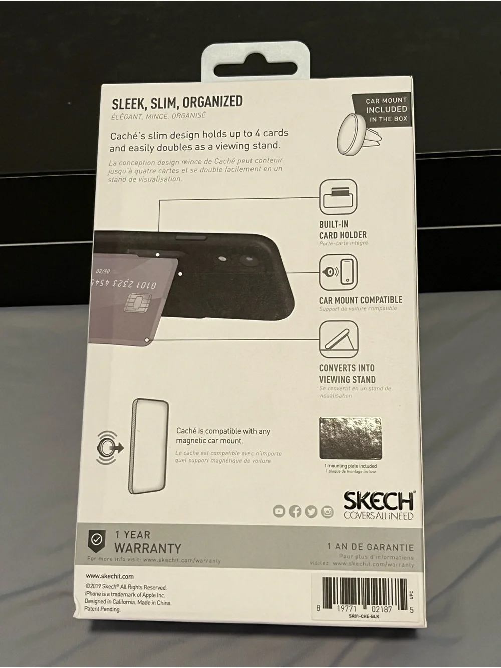 Skech durable black